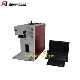중국 섬유 Raycus 금속 강철 고급장교를 위한 휴대용 레이저 표하기 기계 20W 30W 50W 협력 업체